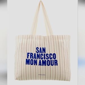 Sezane canvas tote